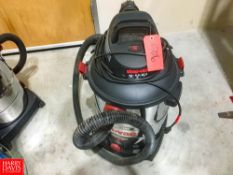 12 Gallon S/S Shopvac with 6.0 Hp Rigging: $25