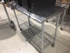 S/S Table Rigging: $25