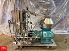 Alfa Laval Separator Model BTPX-205GD