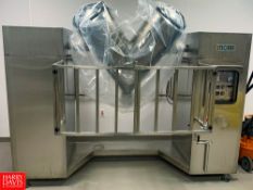 Inora 4Hp S/S V Mixer with 40-60 KG/Batch Capacity; S/N: Y02014054 Model: YS-VM-200-M Rigging: $1000