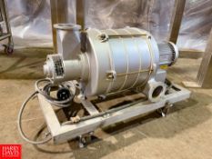 Blower with S/S shroud, Mounted on Wheels