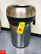 Garbage Cans, Including (4) Portable 55 Gallon and (1) S/S. Rigging Fee: $25