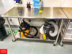 Portable S/S Table, 5' Length x 38.5