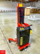 Wesco Ergonomic Power Lift Drum Handler Model DM-1100-PL, 1,100 LB Capacity. Rigging Fee: $75