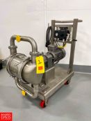2019 Graco S/S Diaphragm Pump Model SE2B.0336, with Nord 5 HP Motor, Nord Gear Reducer, Allen