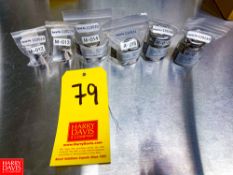 Troemner Precision Weights: (2) 500 Gram, (2) 200 Gram and (2) 50 Gram. Rigging Fee: $25