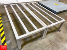 Uline Aluminum Racks Model H-7496, 48