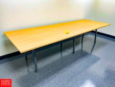 Wooden Conference Table, 124