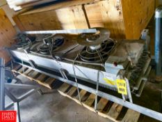 York, International, Fridgid Coil, 3 Fan, Model, 5400-ATR-34-2RB-HGC-1P-PWDC, Serial, 35799C1