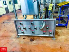 S/S FlowVeter Station 12 Port With Cross overs 3'' Inlet/Outlet Rigging Fee: $ 200