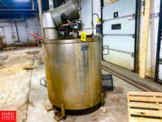 S/S Mix Tank, Approx 100 Gallons Rigging Fee: $ 400