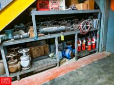 Table of Ammonia Valves Rigging Fee: $ 1025