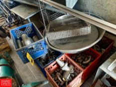 Misc Fittings, Valves, Tank legs, ConveyorPArts (No Truking Equipment Included) Rigging Fee: $ 100