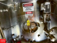 Mueller 25,000 Gallon, S/S Jacketed Silo, With Agitation Model 35VW25-380 Serial 98944-2 **SUBJECT