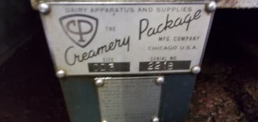 Creamery Package 10 Hp. Homogenizer, With Fristam Pump