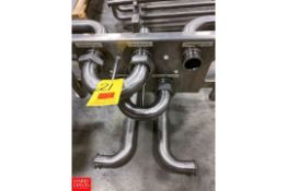 5-Port S/S FlowverterPAnel, With Jumpers Rigging Fee: $20