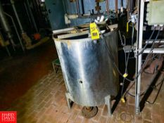 S/S 100 Gal, Holding Tank Rigging Fee: $ 150