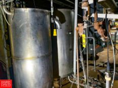 2- Tank CIP System With, Tube Heat Exchanger Rigging Fee: $ 1650