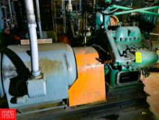 York, Ammona Compressor, 8 Cylinder, 200Hp, Model, A589-5D6 Serial, 10079889 Rigging Fee: $ 3000