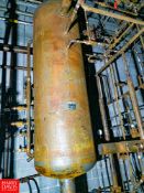 EL Nickle, Ammonia Receiver Tank S/N, 89472 Rigging Fee: $ 2000