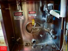 Mueller 25,000 Gallon, S/S Jacketed Silo, With Agitation Model 35VW25-380 Serial 88944-1 **SUBJECT