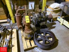 Vilter Ammonia Compressor, 2 Cylinder Rigging Fee: $ 150