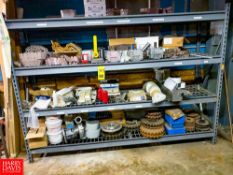 Gear Boxes, Sprockets, Various PumpPArts With Shelf Rigging Fee: $ 525