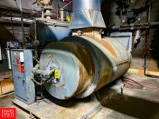 VA Power, Gas Boiler, With Boiler Feed, 300HP, Model, MG-5901-Y2HK-300-S, Serial, 17366 Rigging Fee: