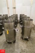 Portable S/S Drums Approx. 50 Gallon/190 Liter Capacity, 3