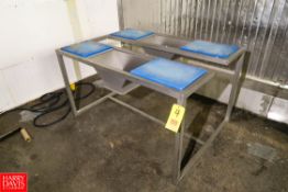 S/S Dual Station Prep Table 59