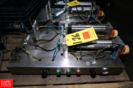 Dual Piston Pneumatic Piston Pump. Rigging Fee: $ 25.00