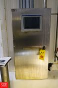 2015 Allen Bradley Controls with Panelview Plus 1000 HMI Mounted in S/S Cabinet Model: Compact Logix