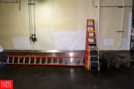 Ladders (1) Werner 28' Extension Ladders, (1) Louisville 8' Ladder, (1) Werner 6' Ladder, (1) Werner