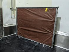 Wall Separation With S/S Frame, For Wet Environments To Prevent Splashes.