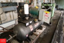 Compressed Air System Model: RS253H120M-E-150 S/N: 080311-0548 150 PSI Max, 3PH.