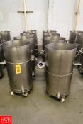 S/S Drums Approx. 50 Gallon/190 Liter Capacity, 3