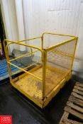 Uline Fork Lift Aerial Platform Model: H-2772, 1,000 Lb. Capacity, 48