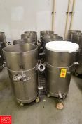 S/S Drums Approx. 50 Gallon/190 Liter Capacity, 3