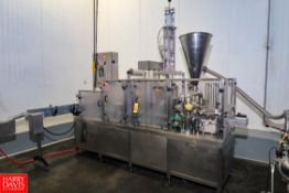 2012 PackLine Model: PXG-2 S/N: PL700523, Operated at 40 – 50 per Minute with Allen Bradley PLC