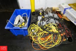 Pallet of Electrical Cords & Surge Protectors. Rigging Fee: $ 45.00