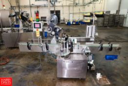 2010 Tadbik 3-Applicator Labeling Machine Model: TD-700M S/N: 2043, (Top, Front & Back) for Deli