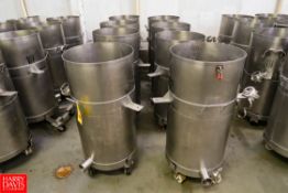 S/S Drums Approx. 50 Gallon/190 Liter Capacity, 3