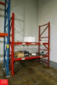 7- Sections of Pallet Racking (8) 10' x 42