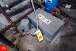 Bell & Gossett Condensate Unit Model: WCS-12-20 S/N: 160012, 18 GPM, 20 PSI, 115V 1PH. Rigging