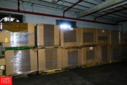 Pallets of Assorted Cardboard & Packaging Boxes. Rigging Fee: $ 20.00