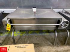 Groen 40 Gallon S/S Electric Tilt Skillet. Rigging Fee: $325