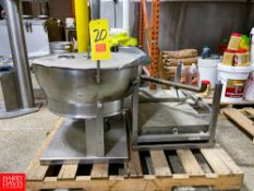 15 Gallon S/S Electric Skillet. Rigging Fee: $50