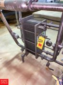 2016 SPX Plate Heat Exchanger Model: SR1, with (2) Pressure Gauges and Online Filter Rigging