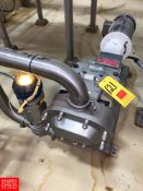 Ampco Positive Displacement Pump, with S/S Clad 3 HP Motor, Mounted On S/S Base Rigging Fee: $ 250