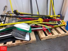 Plastic Shovels, Brooms, and Brushes Rigging Fee: $ 30